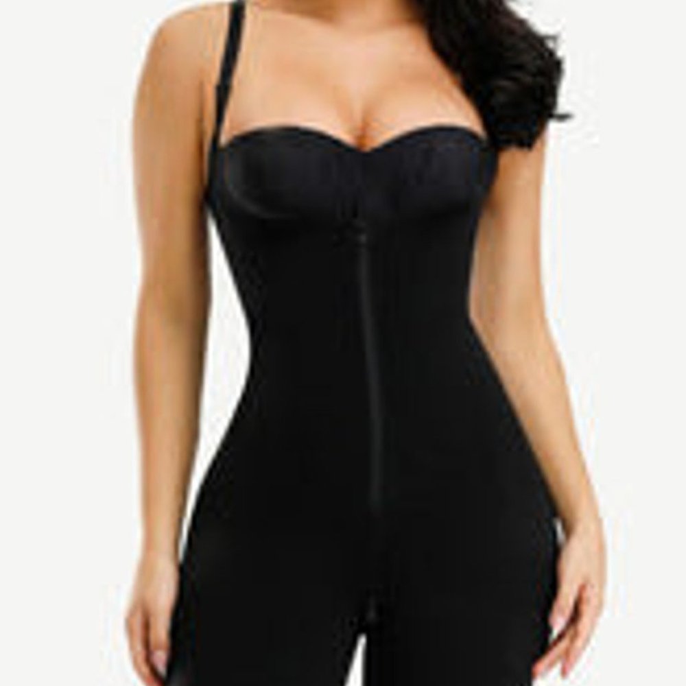 Wholesale 3 Layers of Abdomen Adjustable Strap Postsurgical Full Body Shaper
